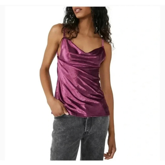 Free People Tops - Free people All Night Velvet tunic